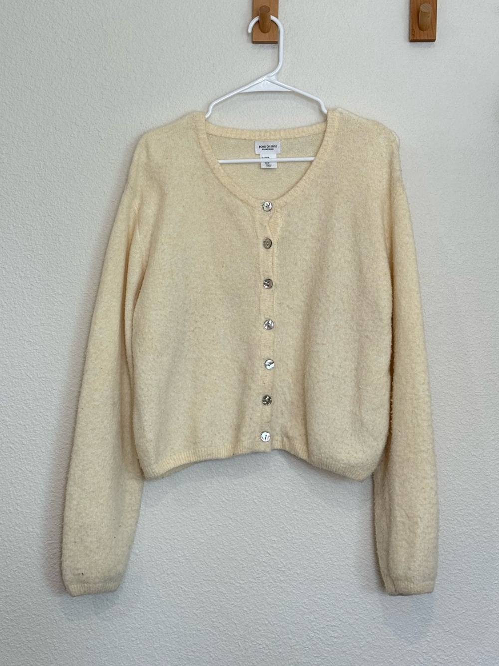 Song of Style Cream Yellow Cardigan Sweater